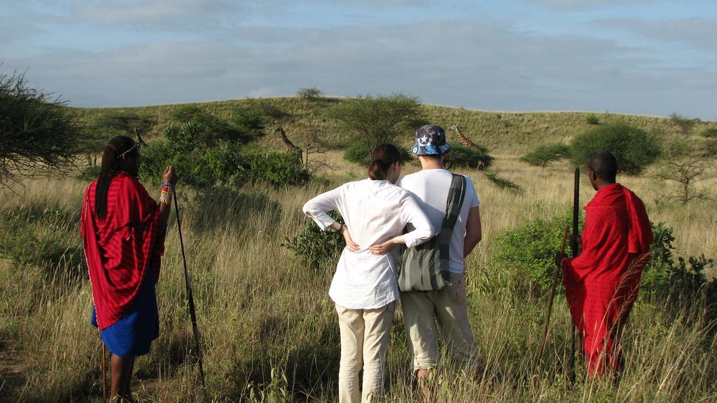 ホテル Maasai Simba Camp アンボセリ エクステリア 写真