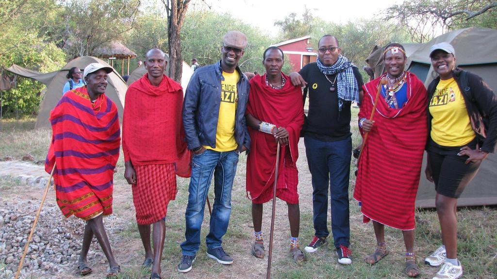 ホテル Maasai Simba Camp アンボセリ エクステリア 写真