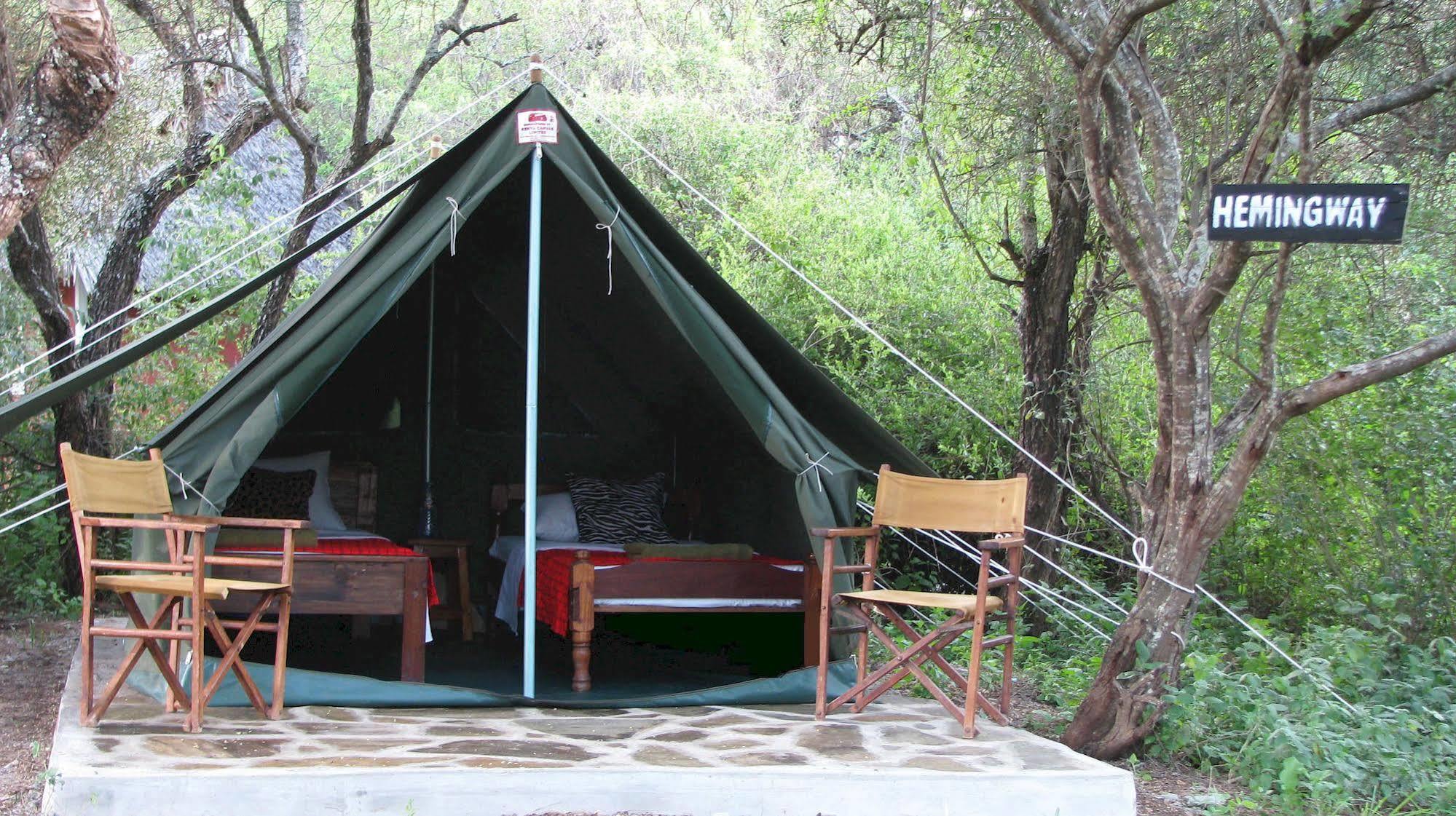 ホテル Maasai Simba Camp アンボセリ エクステリア 写真