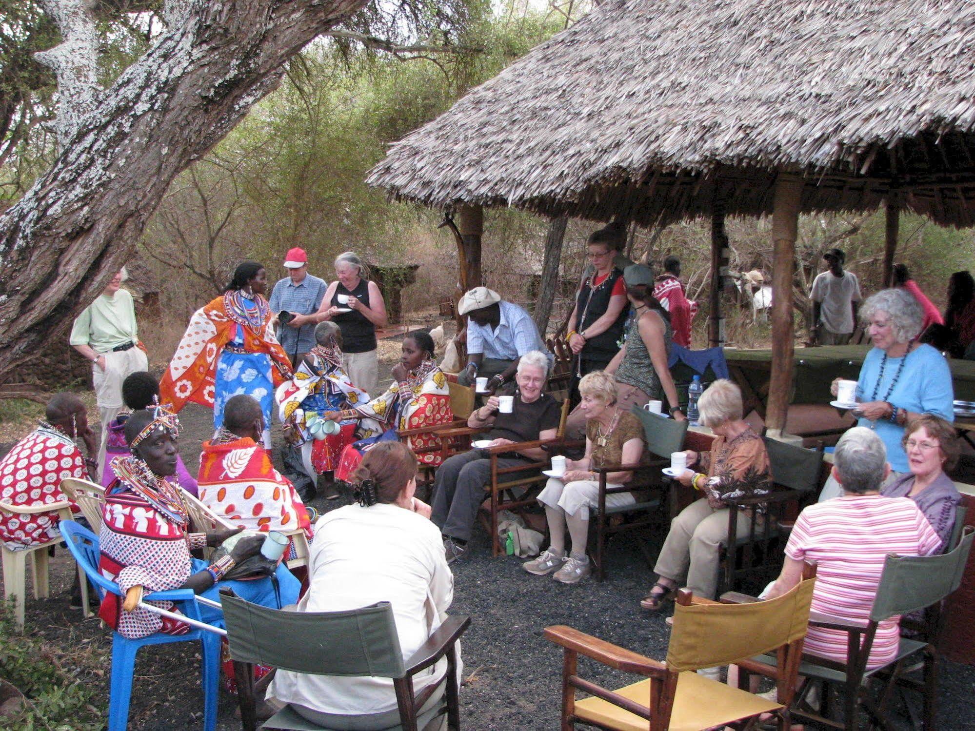 ホテル Maasai Simba Camp アンボセリ エクステリア 写真
